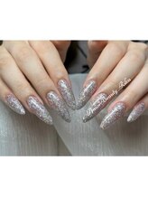 アモールビューティー 新宿店(Amor Beauty)/長さだしラメワンカラー