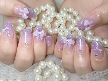アルスネイル(Ars nail)の写真/自然な長さだしで憧れのロングネイルに♪爪の形にお悩みの方や爪が折れてしまった方にも◎パラジェル変更可