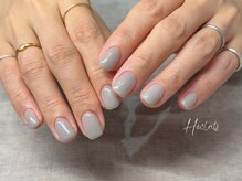 エクラス 銀座(Heclats)/グレー/ワンカラー/シアー