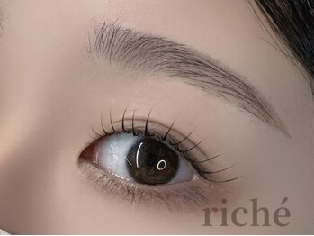 リシェ(riche)の写真/骨格や筋肉、魅せたい印象に合わせてプロが黄金比のデザイン＆美眉スタイリング♪メイクの時短にも◎