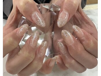 ネイルサロン ノノイ(nonoi)/ハンド【ラメグラデーション】