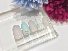 ツメトトノウ/ダスティーカラーのチェック柄