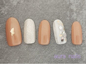 アウラネイルズ(aura nails)/☆ベーシックデザイン¥7800