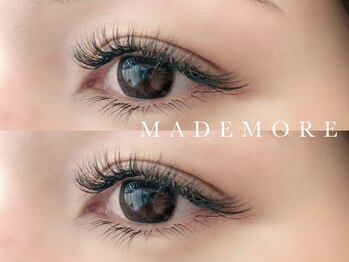 マドモア 飾磨店(MADEMORE)の写真/まつ毛の三大悩み！【毛・量・長さなし】の方に大人気◎持続力抜群の次世代バインドロックで最旬目元に★