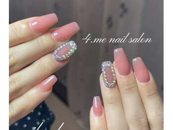 フォーミー(4.me)/長さ出しネイル