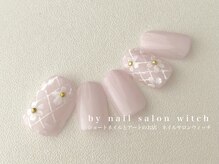 ウィッチ(witch)/フラワーレースネイル￥9400