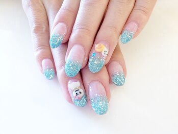 ネイルコレクション ピンク(Nail Collection Pink)/ジェルアート付放題★梅雨・