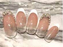 ネイルサロン ティディ(TIDY)/シンプルなフレンチ&グラデ