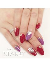 スターリー(STARRY)/レッド　パープル　ストーン