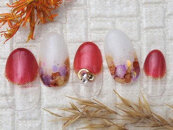 ネイルズガッシュ 大森駅前店(NAILs GUSH)/*ローズ・リキッド*