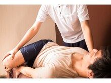 ストレッチコースでは心地良い伸びを体感！