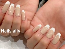 ネイルズアリー 立川店(Nails ally)/フレンチネイル