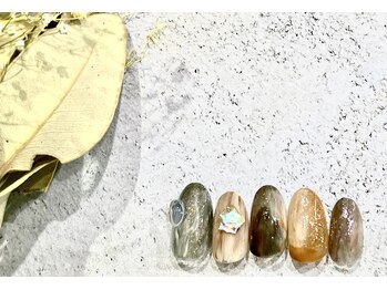 レイ(Lei)/トレンド ニュアンスネイル