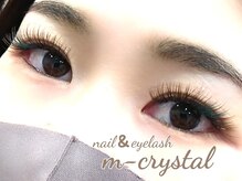 エムクリスタル(M crystal)/マスクにも映えるお目元に☆