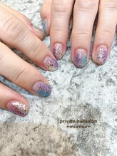 プライベート ネイルサロン マーマ(murmur)/キラキラネイル