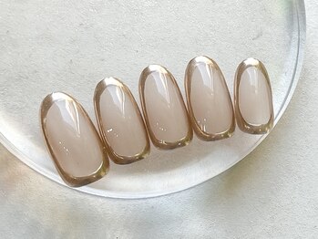 ワンアンドオンリー(One&Only)/ミラー囲みネイル