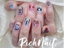Rich Nail salon☆1200種類以上のカラー、最旬デザイン取り揃えております♪