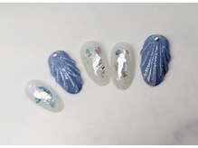 サカスネイル(sacasu.nail)/アートコース/人魚ネイル
