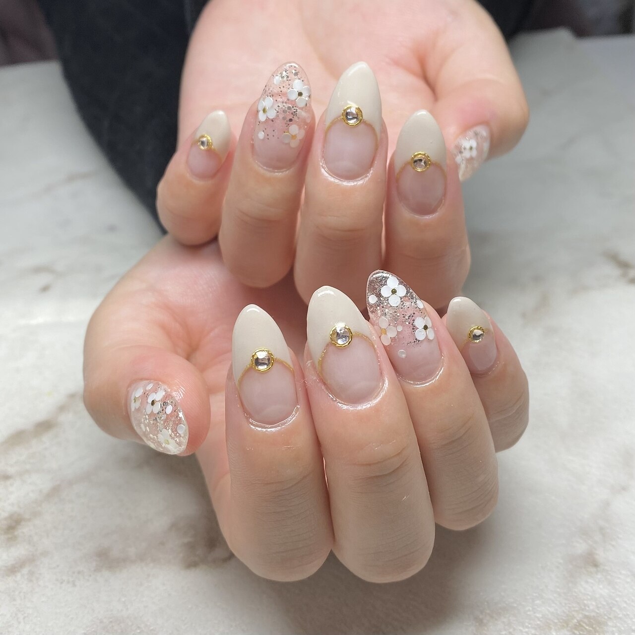 【シンプル定額アート】ハンド◇オフィスネイル向け20種類セレクトコース