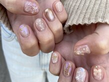アイ ネイルズ 天神店(I nails)/girly nuance　￥8300