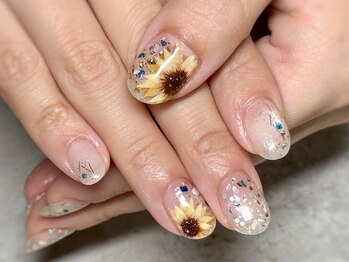 シーン(SHEEN)/手描きひまわり