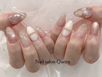 お客様施術ネイル