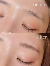 エスカルパン(escarpin)/eyebrow styling