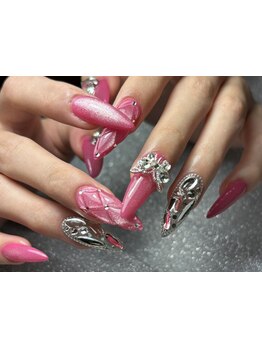 長さ出しのできるサロン