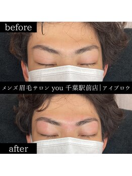 ユー 千葉駅前店(you)/メンズ眉毛/メンズ眉/千葉駅