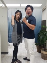 ボディマネジメント整体院 蒲田/ご来店のお客様と写真