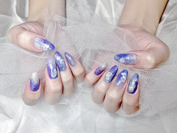 ヤシネイル(Yashi Nail)/シンプル持込 クラゲネイル
