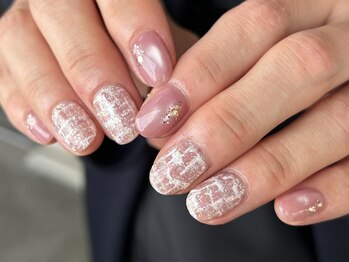 ツイードネイル