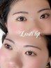 人気NO.3★まつ毛パーマ【上】＋眉毛Wax　￥11500→8500