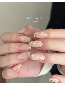 アディション(Addition)/lace flower design