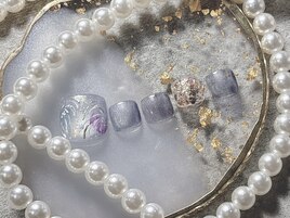 フットネイル　花火　マグネット
