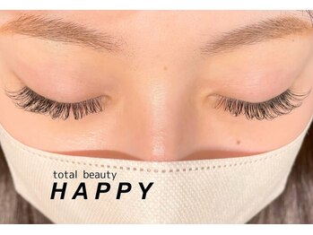 ハッピー(HAPPY)の写真/駅から徒歩5分の好立地で叶うフラットラッシュつけ放題！目元が華やかに♪