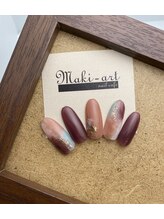 ネイルカフェ マキアート(nail cafe Maki art)/【定額】パラジェル+アート