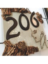 @206 バイ ヘアメイクチョコ(@206 by hair make choco)/店内