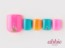 ネイルサロンアビー 北千住店(abbie)/カラフルクリア　￥10054