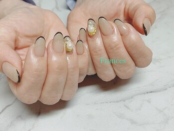 フランセス(Frances)/スキニーフレンチ×ビジュー