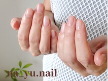 ナユネイル(na_yu.nail)/自爪風クリアネイル　18/18
