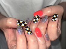 シェリーラメール 原宿店(cherie la mer)/チェックネイル