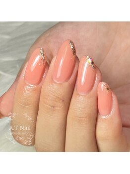 エーティーネイル セカンド(A.T Nail 2nd)/先端ミラーアート