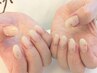 1.2.3回同料金＊オフorフィルイン無料＊パラジェルシンプルアート90min¥8000