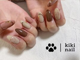 バレンタインネイル/ハートホロ