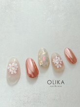 オリカ(OLIKA)/桜ネイル