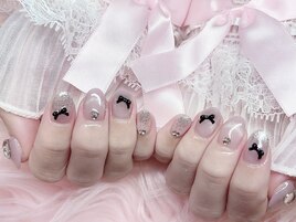 【Akari】ちゅるんリボンネイル