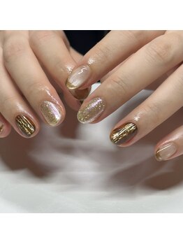 シュリ バイ ハオ(shuril by hao)/べっ甲ネイル♪