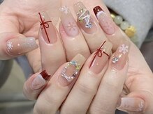 モアグラム 銀座店(More Glam)/クリスマスネイル