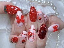 ネイルプリンセス(Nail Princess)/いちごネイル